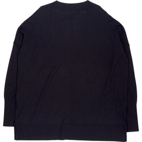 Hush Black Bonnie Relaxed V Jumper
