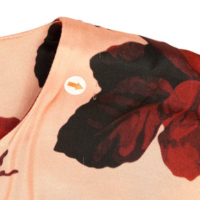 Mother of Pearl Floral Red Viscose Maxi Dress