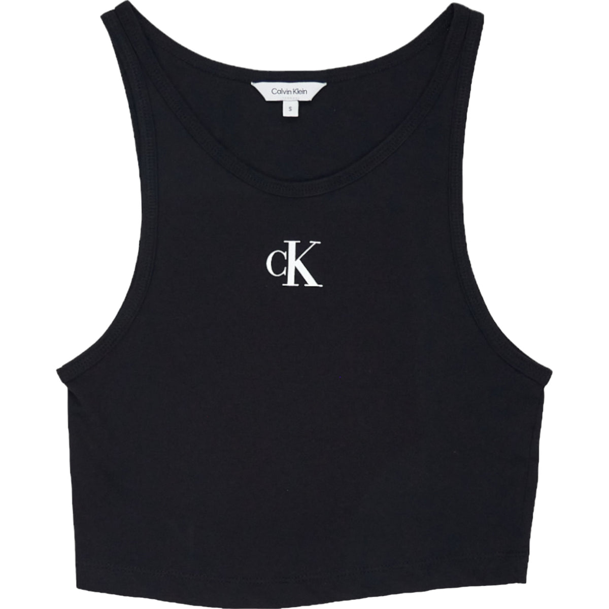 Calvin Klein Black Baby Crop Top