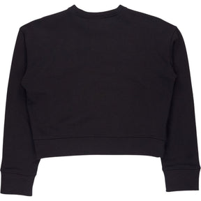 Calvin Klein Black Crop Sweatshirt