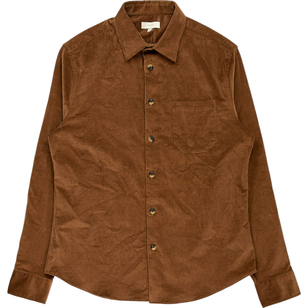 Moss Brown Corduroy Shirt