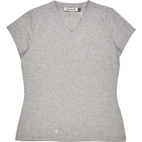 Baukjen Grey Kiana Organic Cotton V-Neck Tee