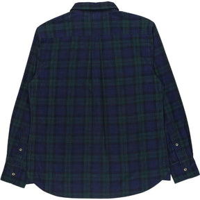 Beaufort & Blake Navy Green Check Cord Shirt