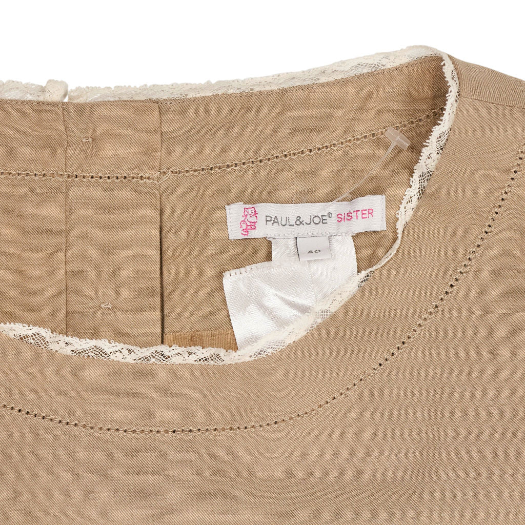 Paul & Joe Sister Beige Sleeveless Dress