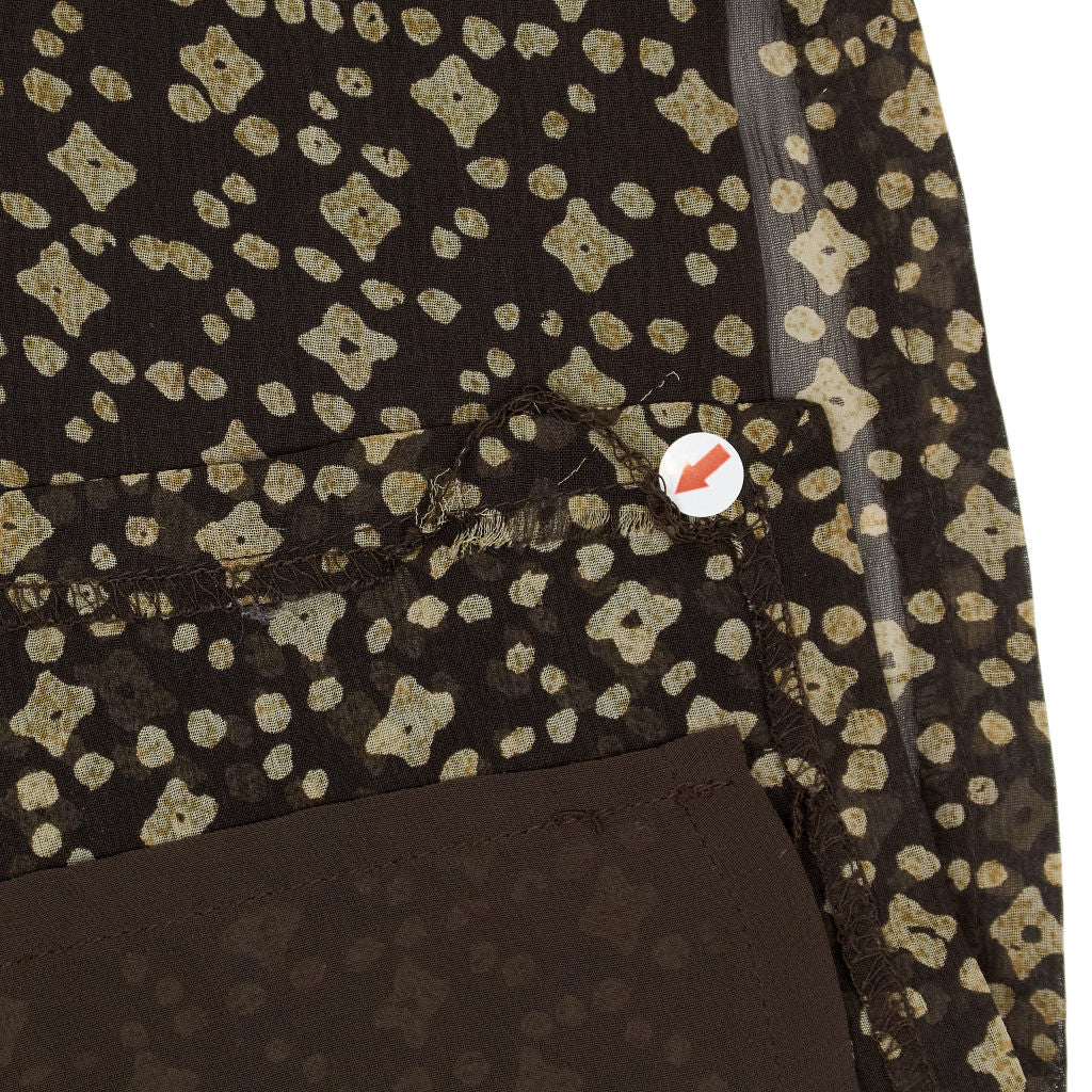 Planet Brown Floral Midi Dress