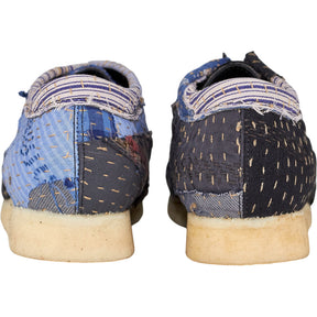 By Walid Patchwork Trainers Blue