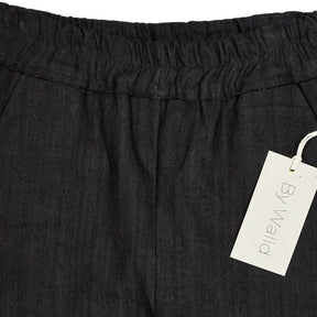 By Walid Black Camo SALLY Trousers