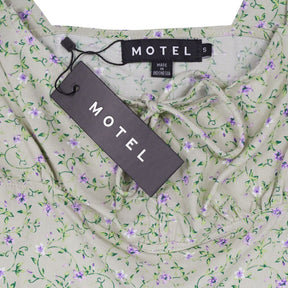 Motel Floral Crop Top