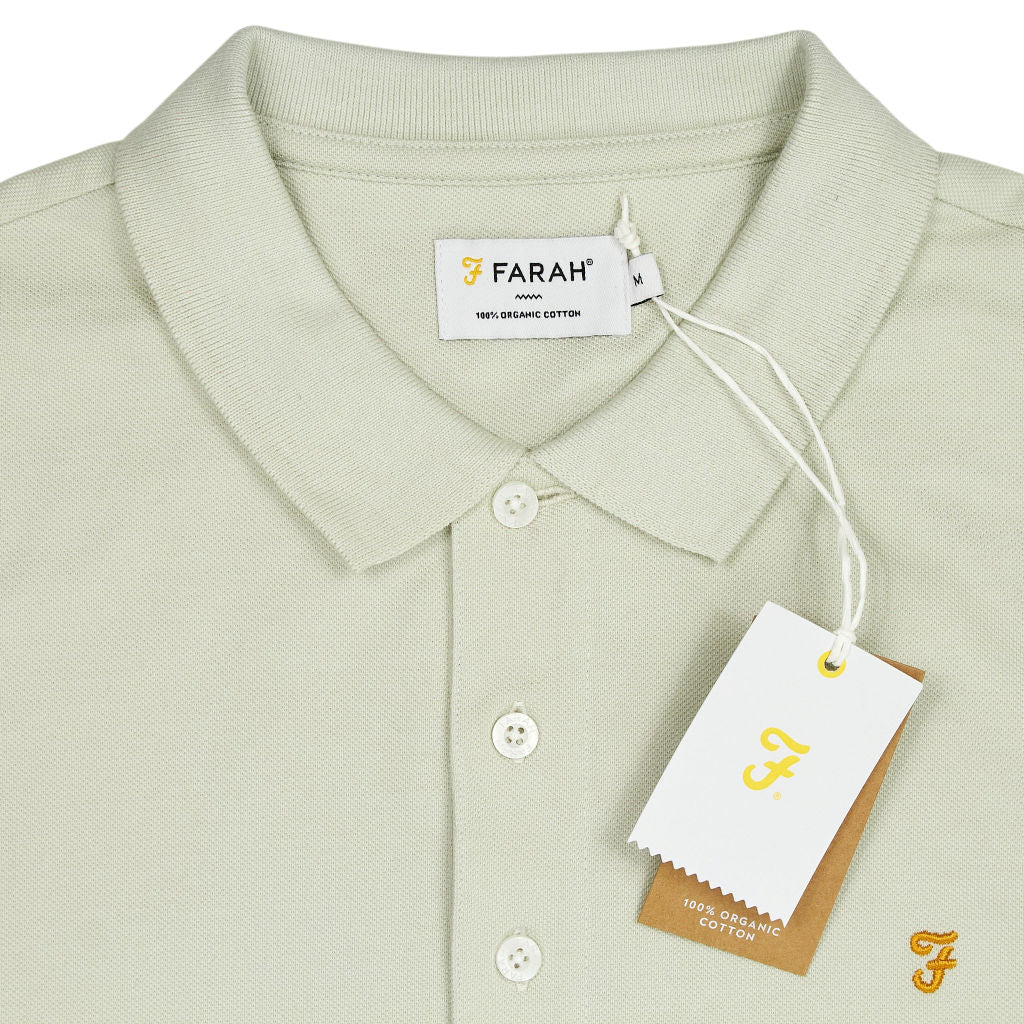 Farah Soft Green Blanes Polo Shirt