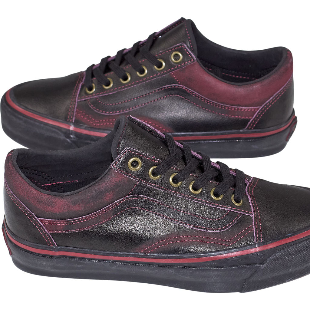 Vans Black Red Tania Cruz Trainers
