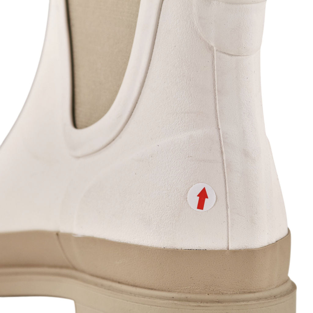 Tretorn Beige Rubber Chelsea Boots