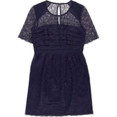 Whistles Navy Lace Dress