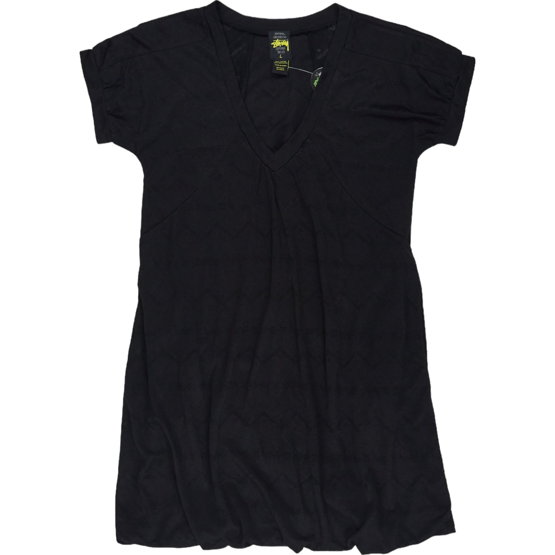 Stussy Black V-Neck Dress