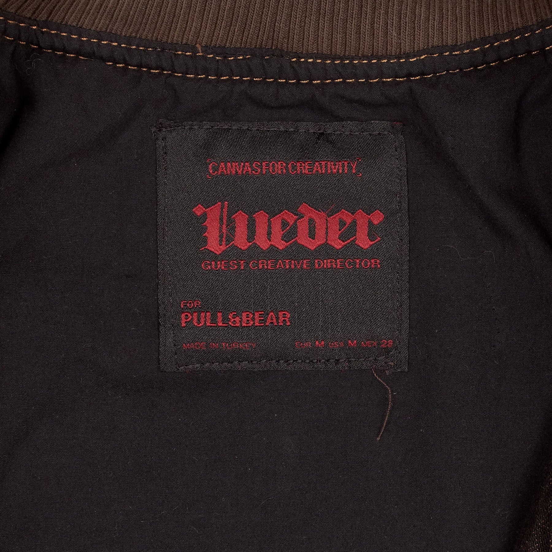 Pull & Bear Brown Bomber Jacket