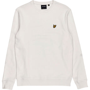 Lyle & Scott White Crew Neck Sweatshirt