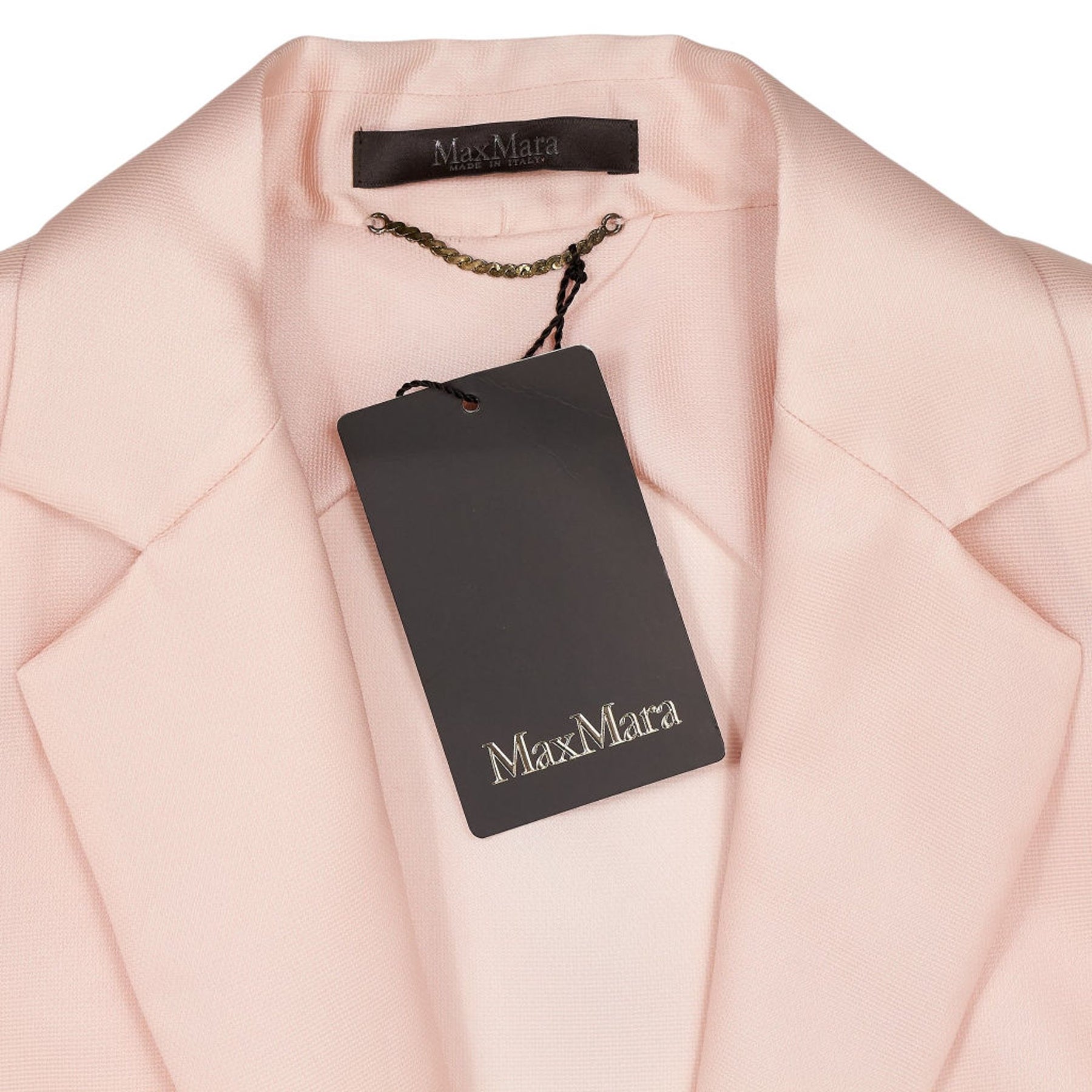 MaxMara Pink Silk Coat