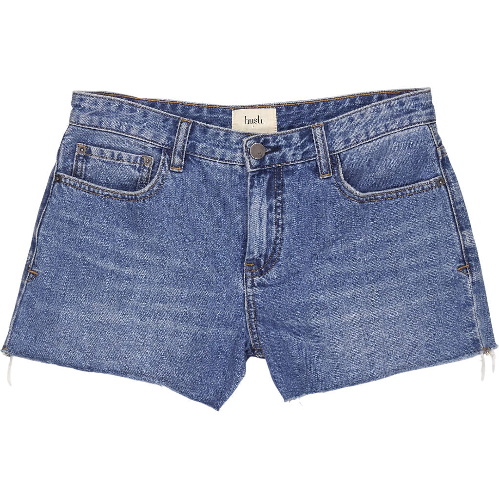 Hush Blue Denim Shorts