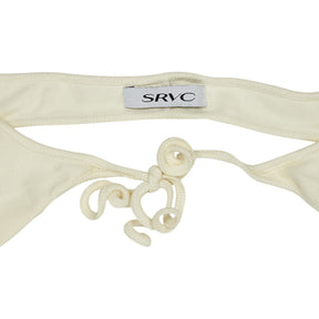 SRVC Cream Knitted Bolero