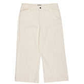 NRBY Cream Wide Leg Trousers