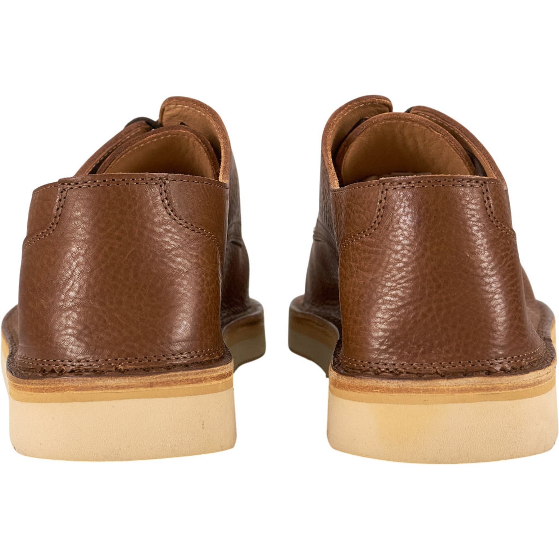 Fracap Brown Leather Shoes