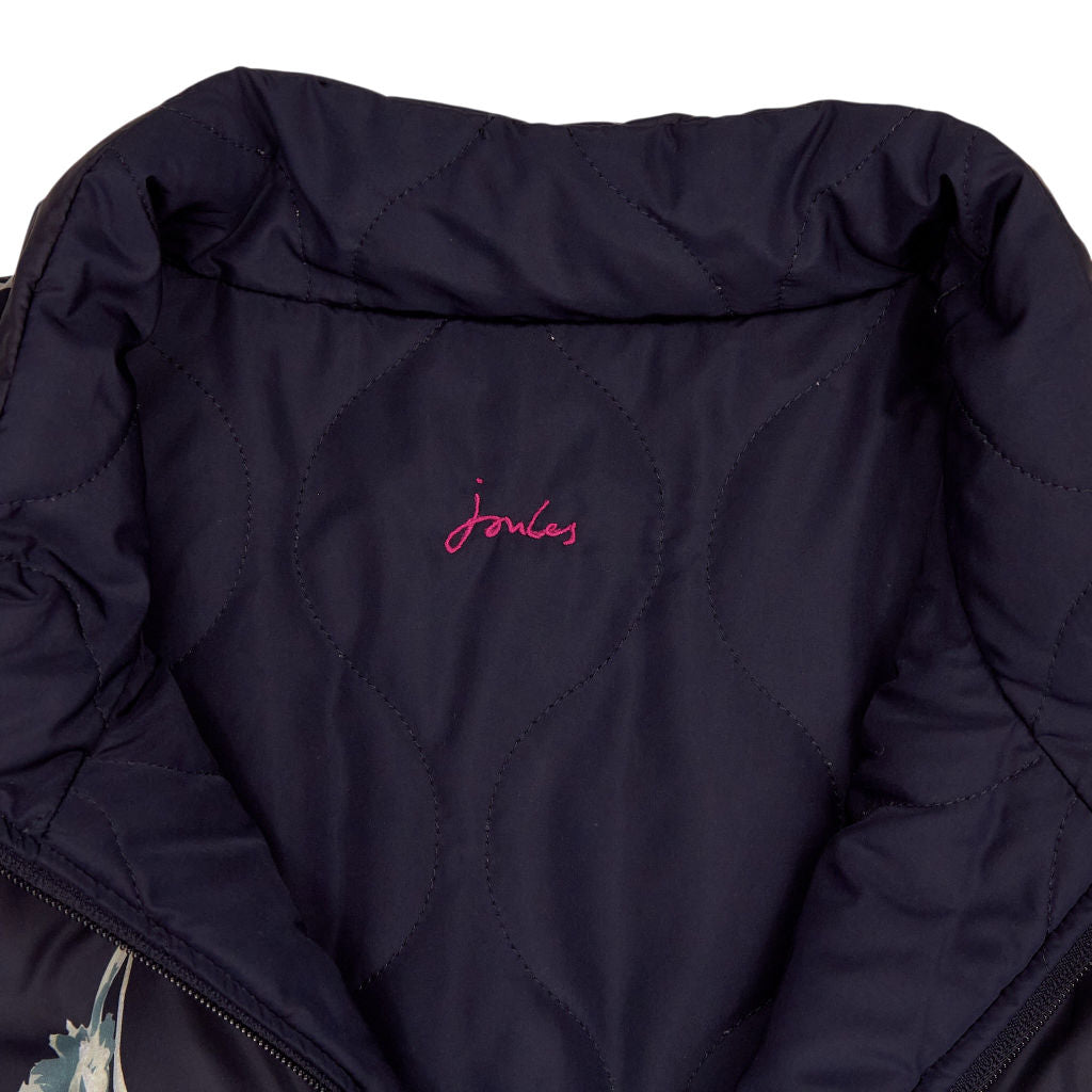 Joules Navy Floral Reversible Jacket