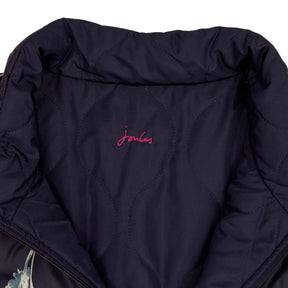 Joules Navy Floral Reversible Jacket