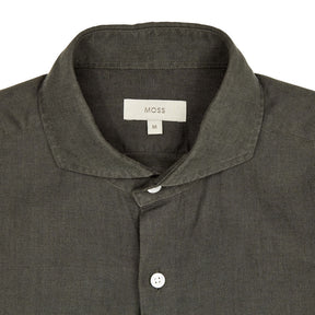 Moss Green Linen Shirt