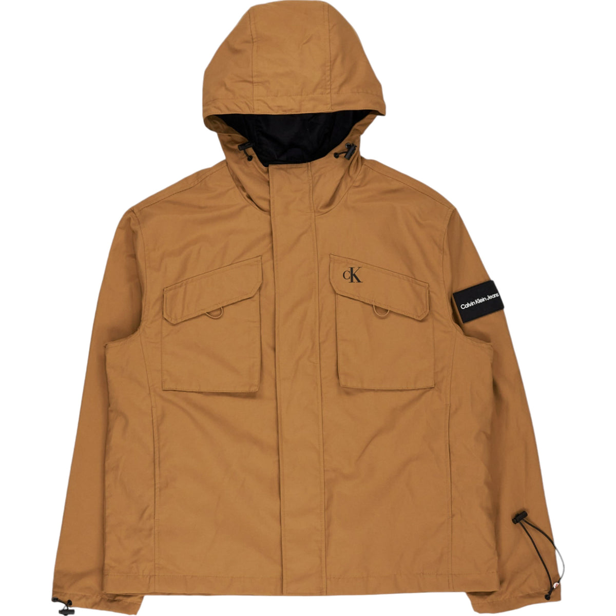 Calvin Klein Jeans Tobacco Brown E01 LW Utility Jacket