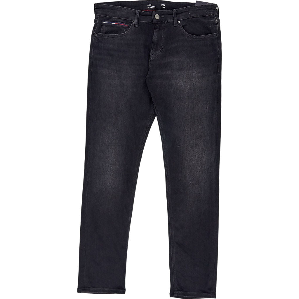 Tommy Jeans Black Slim Scanton Jeans