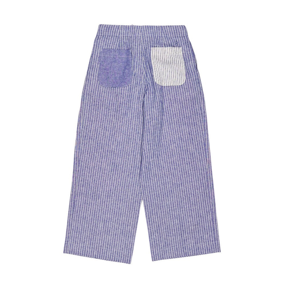 JW Anderson X Uniqlo Blue Striped Trousers