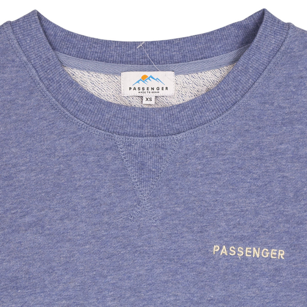 Passenger Blue Crew Neck Sweatshirt