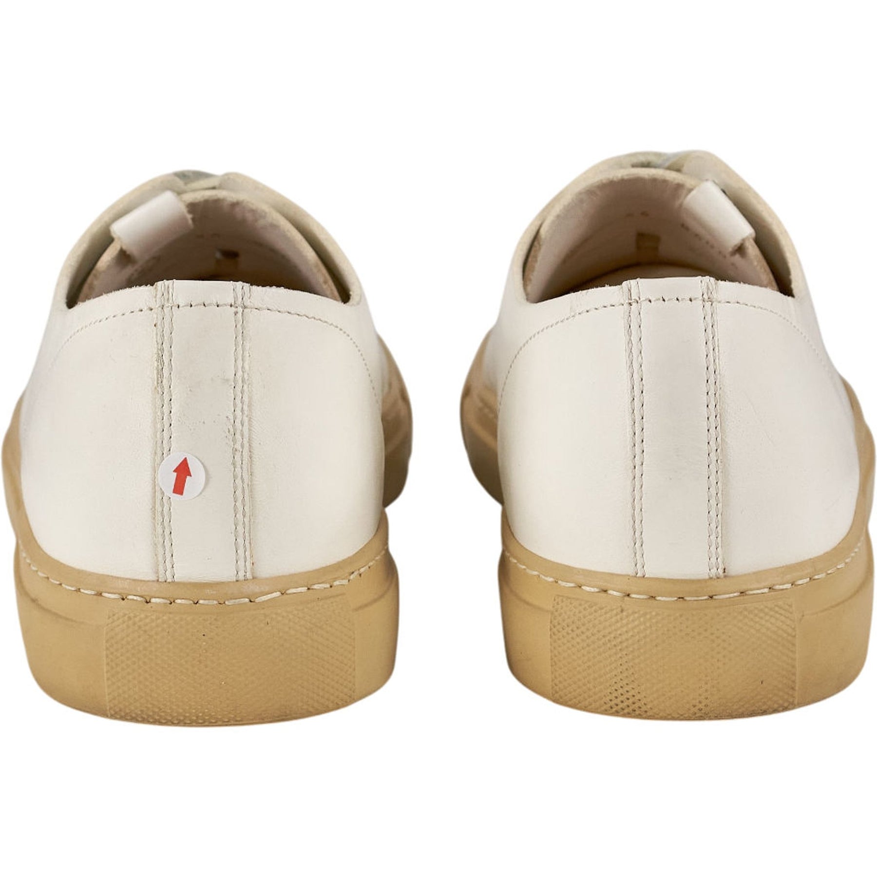 Buttero White Vinci Leather Trainers