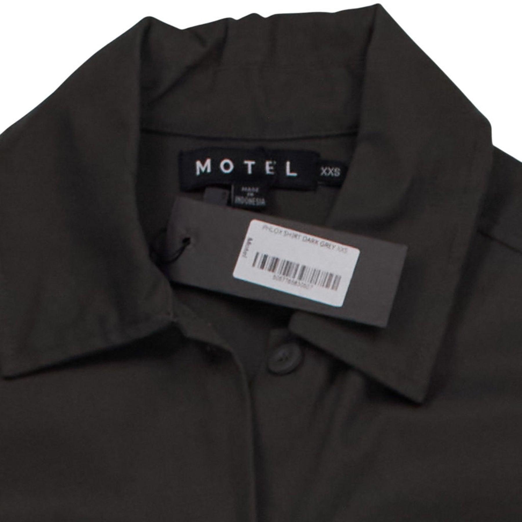 Motel Phlox Dark Grey Long Sleeve Shirt