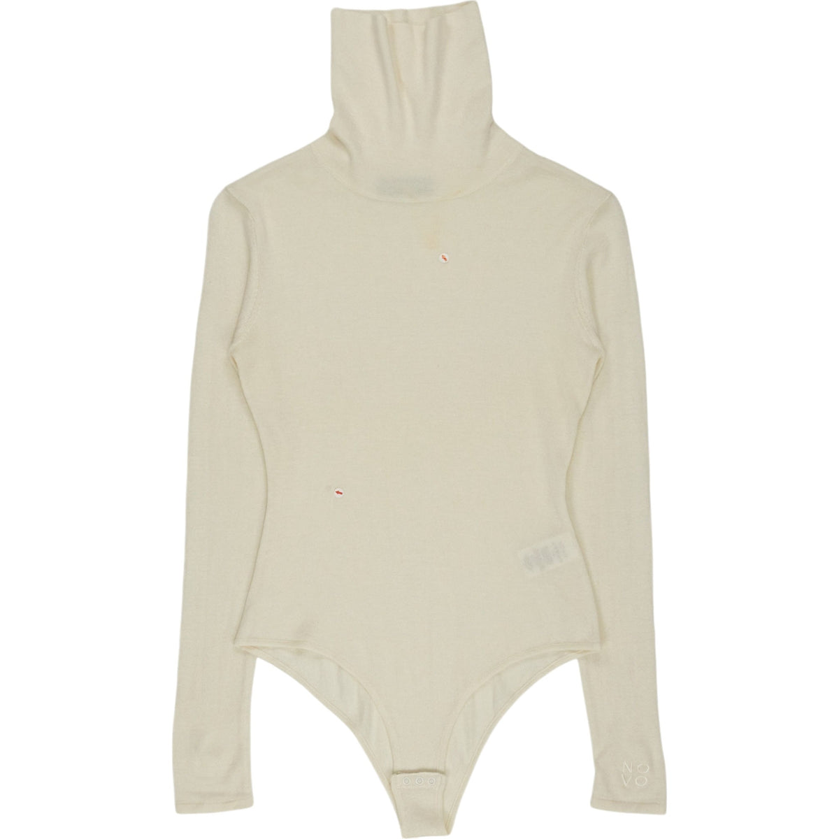 Novo Cream Turtleneck Bodysuit