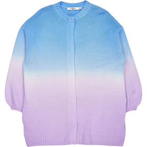 NRBY Blue Purple Gradient Cardigan
