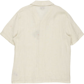 Moss Cream Short Sleeve Shirt