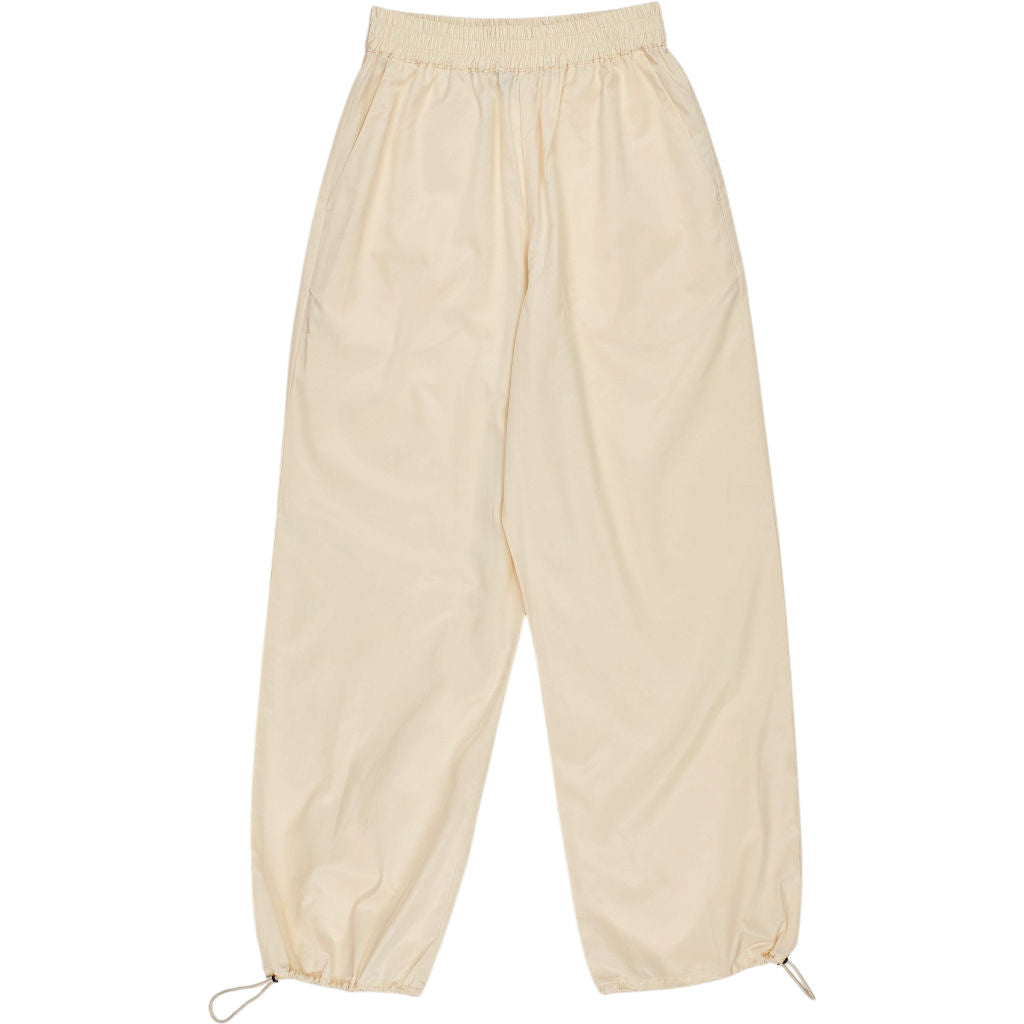 Studio Nicholson Beige Wide Leg Drawcord Pants