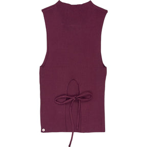 Motel Burgundy Knit Tank