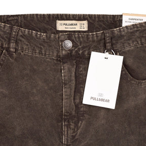 Pull & Bear Brown Carpenter Trousers
