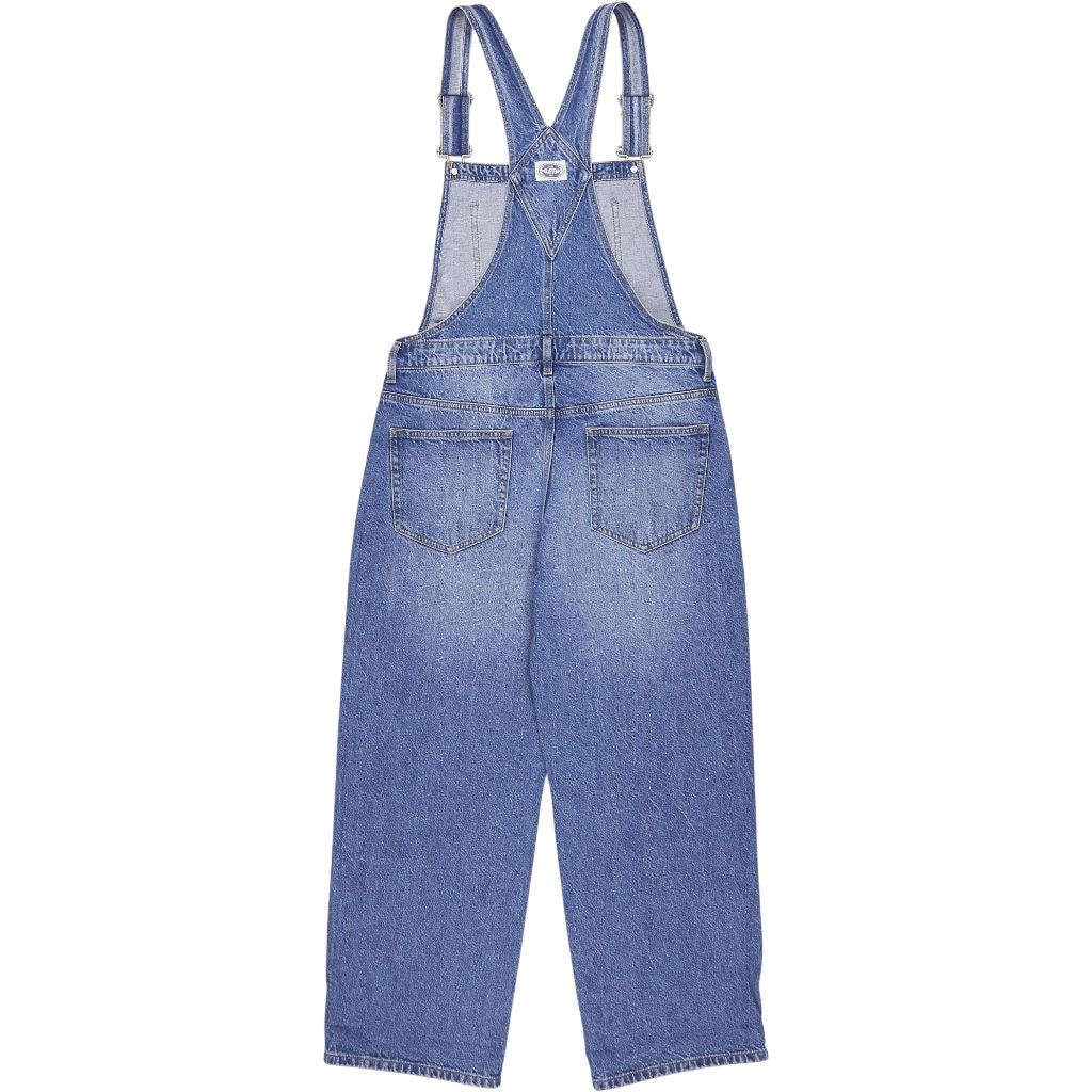 Pull & Bear Blue Denim Overalls