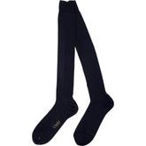 Drake's Black Merino Wool Socks
