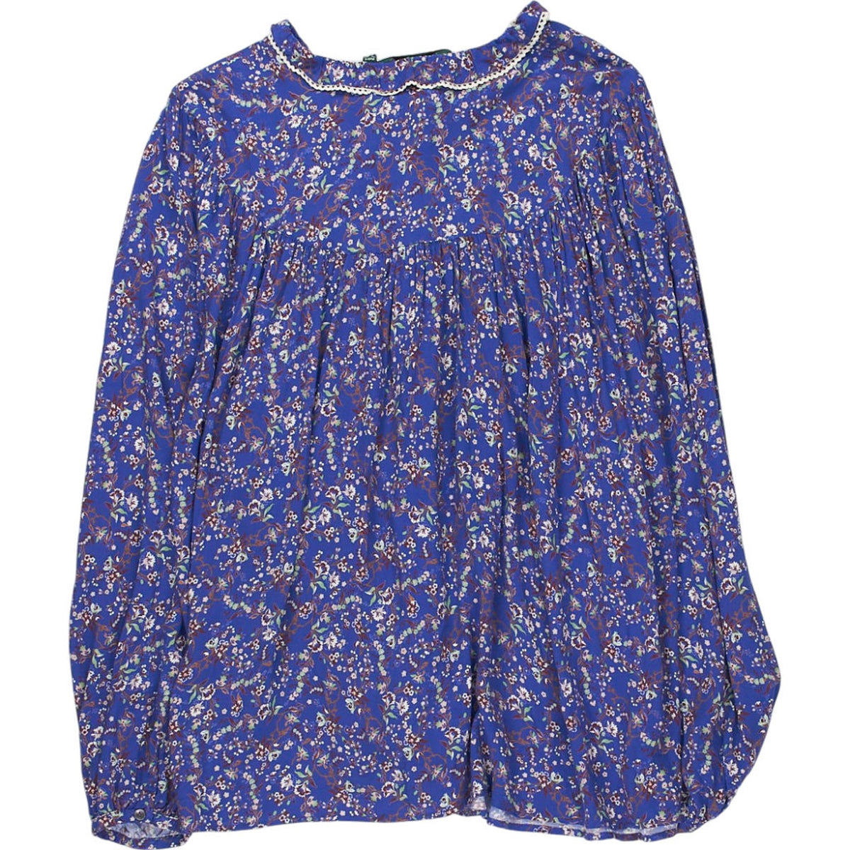 Baukjen Blue Floral Blouse