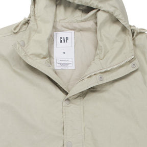 GAP Beige Water Repellent Hooded Jacket