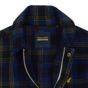 Lyle & Scott Blue Checkered Jacket