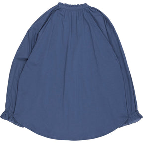 NRBY Blue Ruffle Blouse