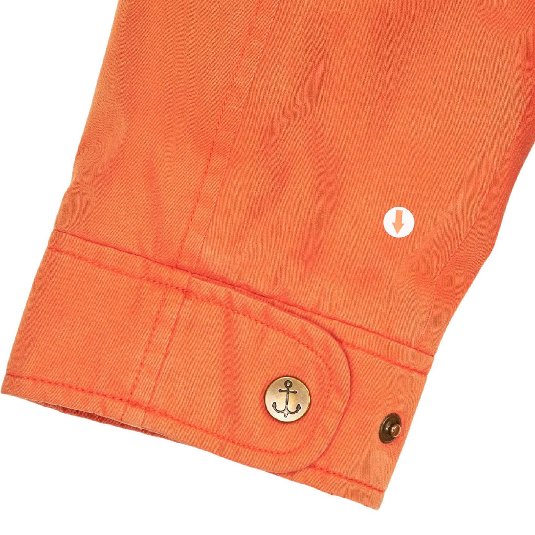 Seasalt Orange Hooded Raincoat