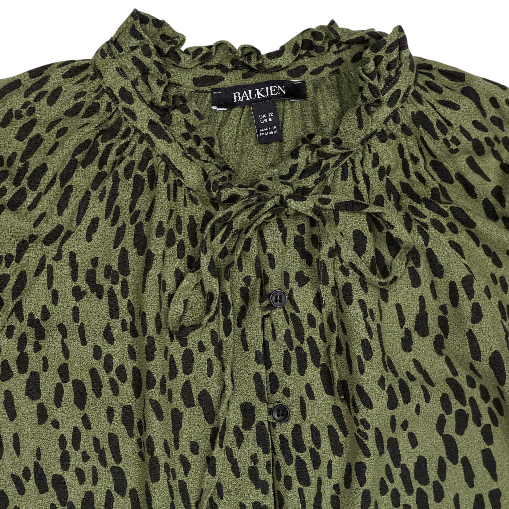 Baukjen Green Patterned Blouse