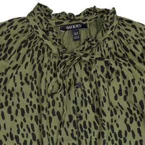 Baukjen Green Patterned Blouse