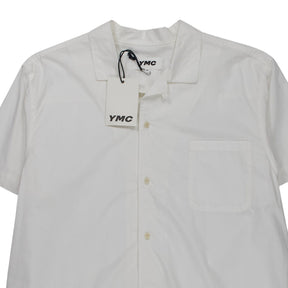 YMC White Malick Short Sleeve Shirt