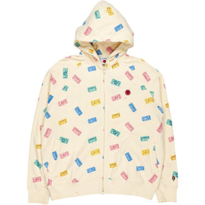 Icecream Cream Raffle Ticket Zip Hoodie